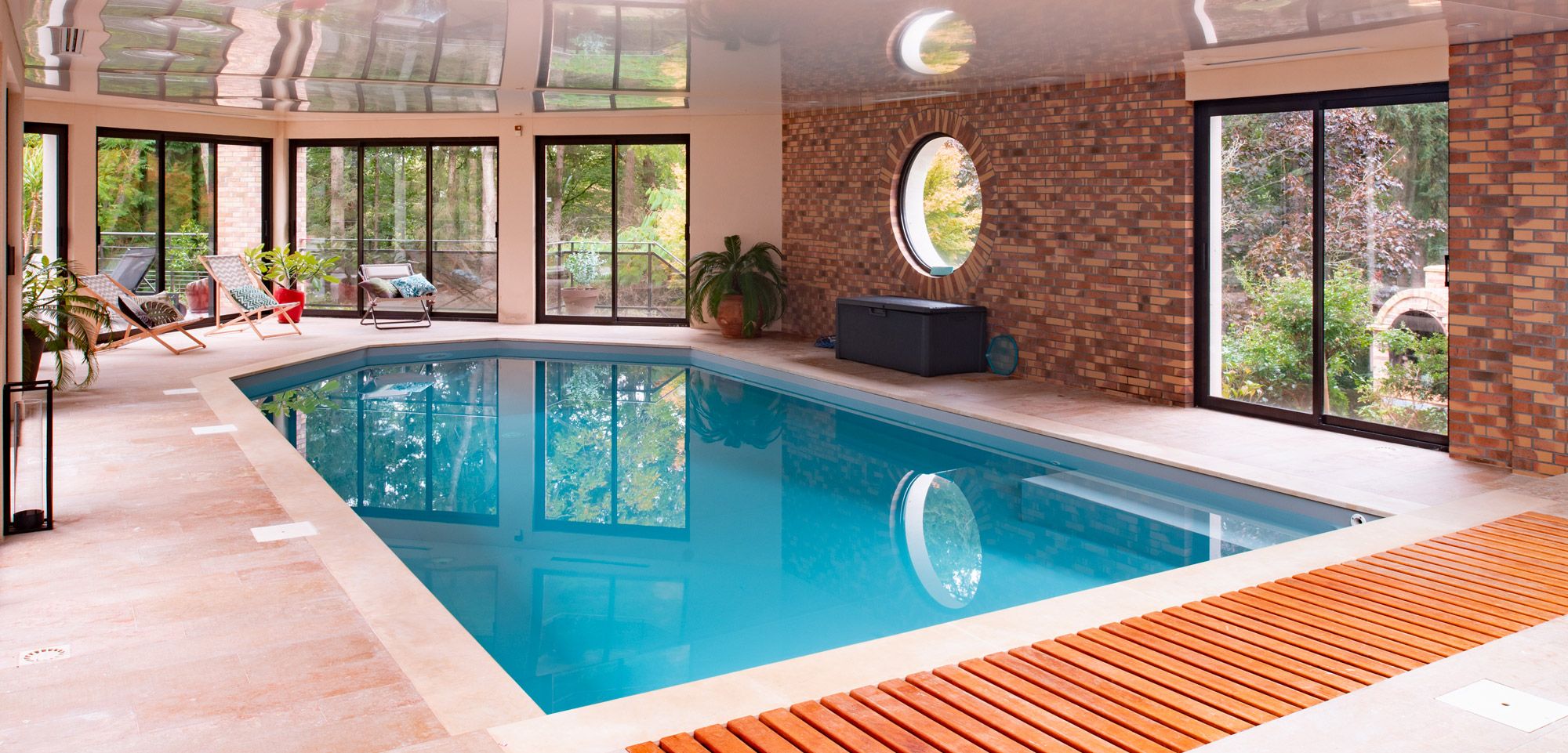 agrandissement avec piscine